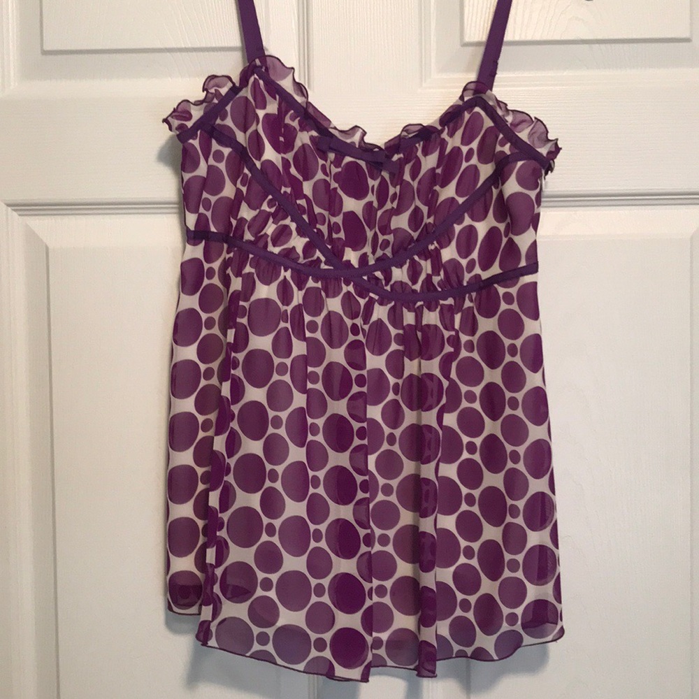 NWT INC International Concepts Polka Dot Babydoll
